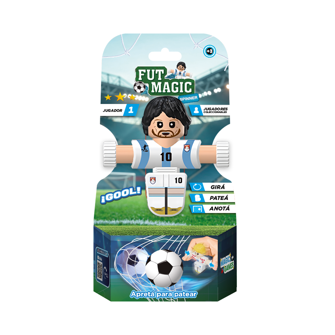 Muñeco Fut Magic Spinner x 1