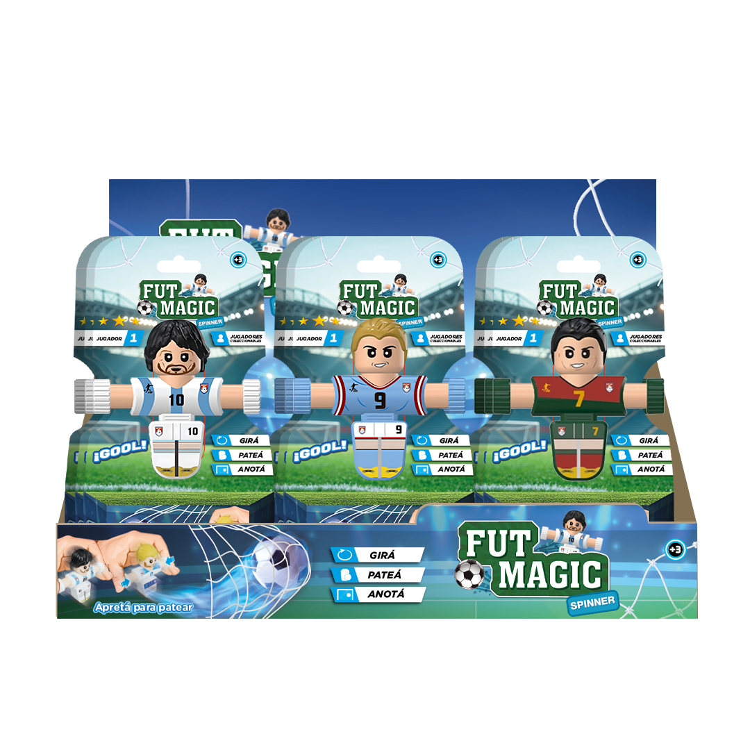 Muñeco Fut Magic Spinner x 1