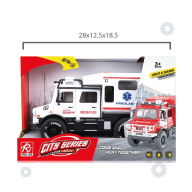 City series ambulancia c/luz y sonido-IK0717