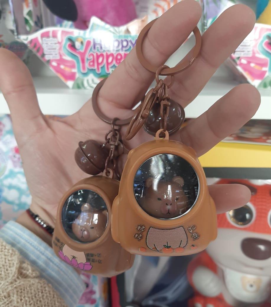 Llavero con luz Sanrio/Stitch/Capi/Labubu