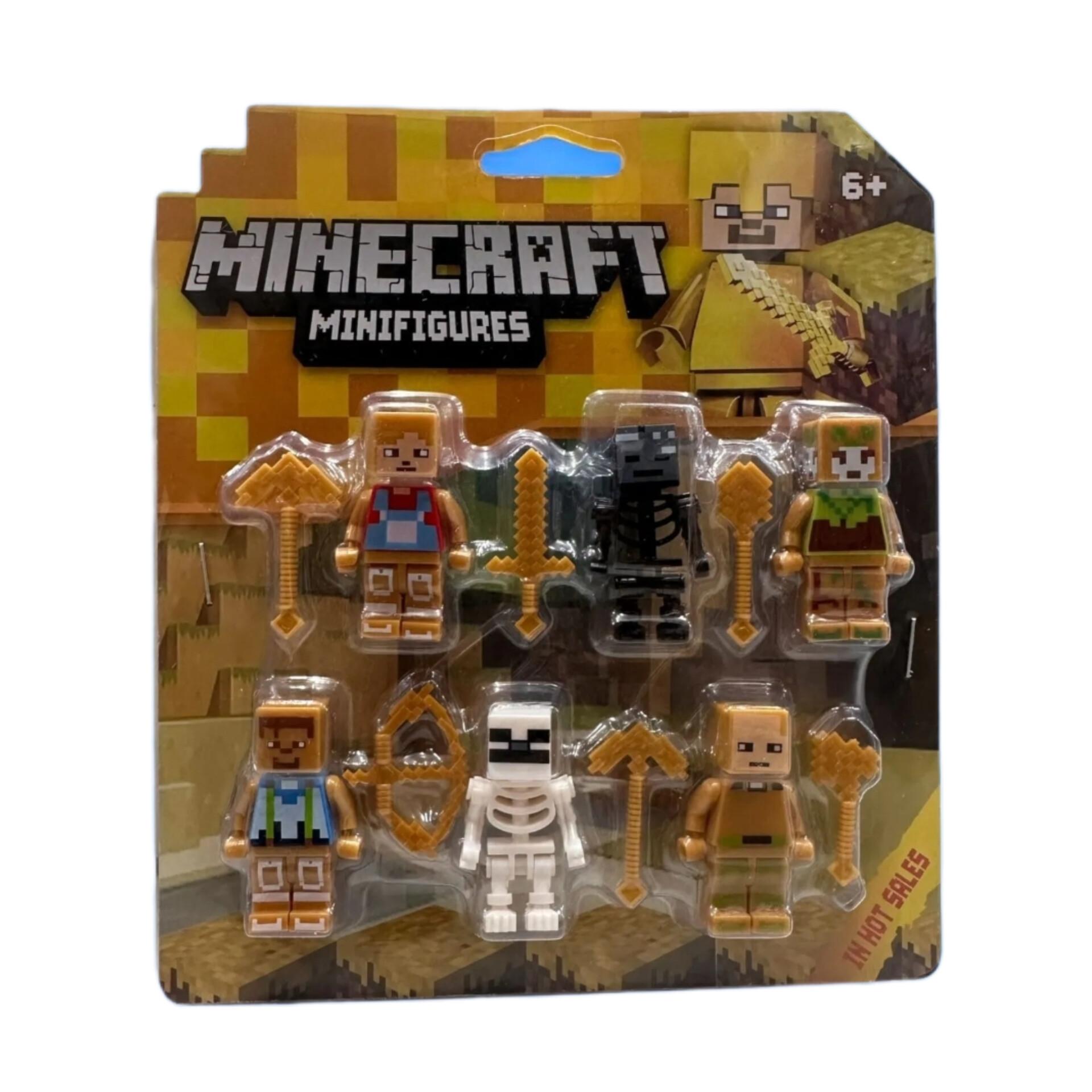 Muñeco tipo lego x 6-3mod