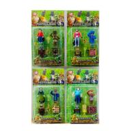 Muñeco Minecraft c/accesorios