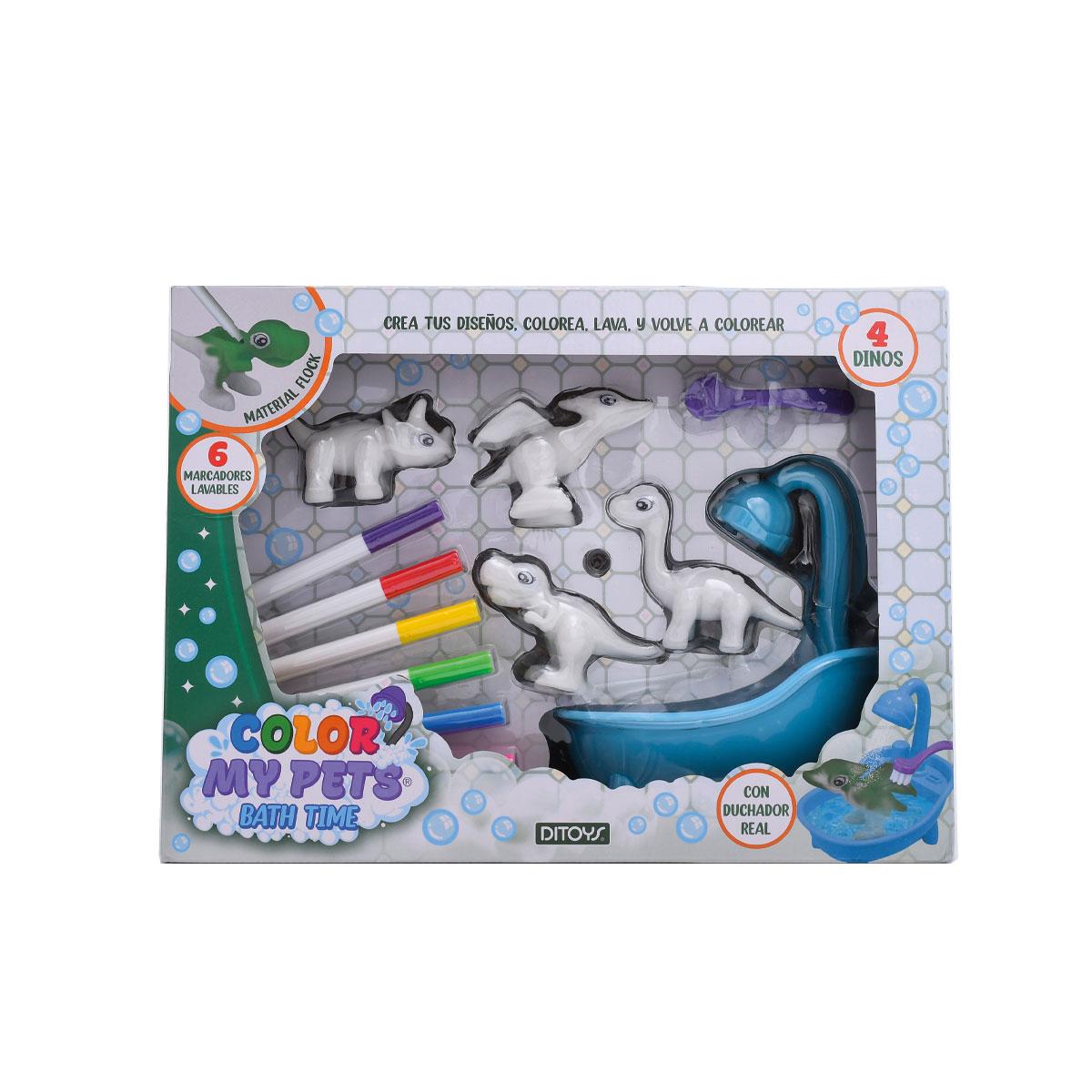 Color My Pet Bath Time Dinos-2945