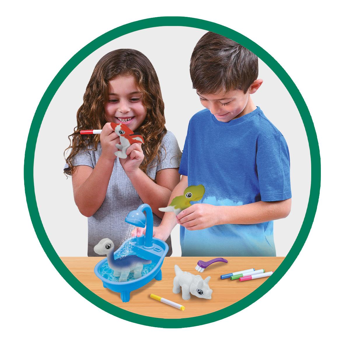 Color My Pet Bath Time Dinos-2945