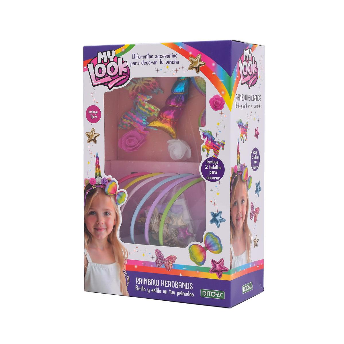 My Look Rainbow Headband-2939