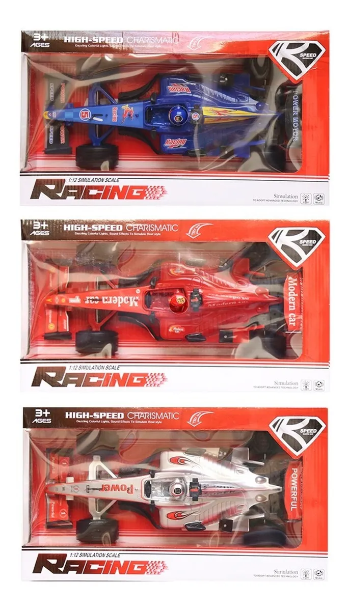 Formula 1 Racing Car con luz y sonido 1:18-NA205168