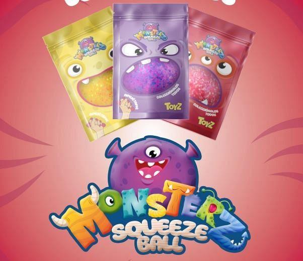 Squishy Monster Ball 6cm-A200865