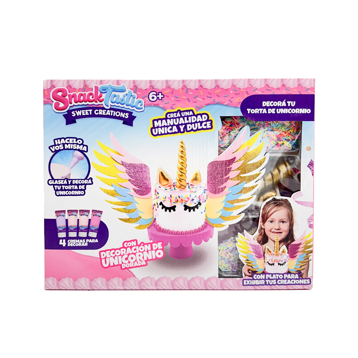 Snack tastic decorá tu torta de unicornio-SIS0011
