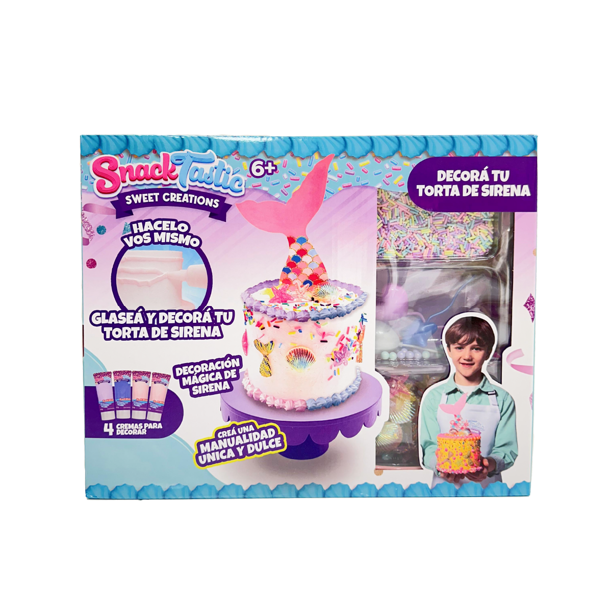 Snack tastic decorá tu torta de unicornio-SIS0010