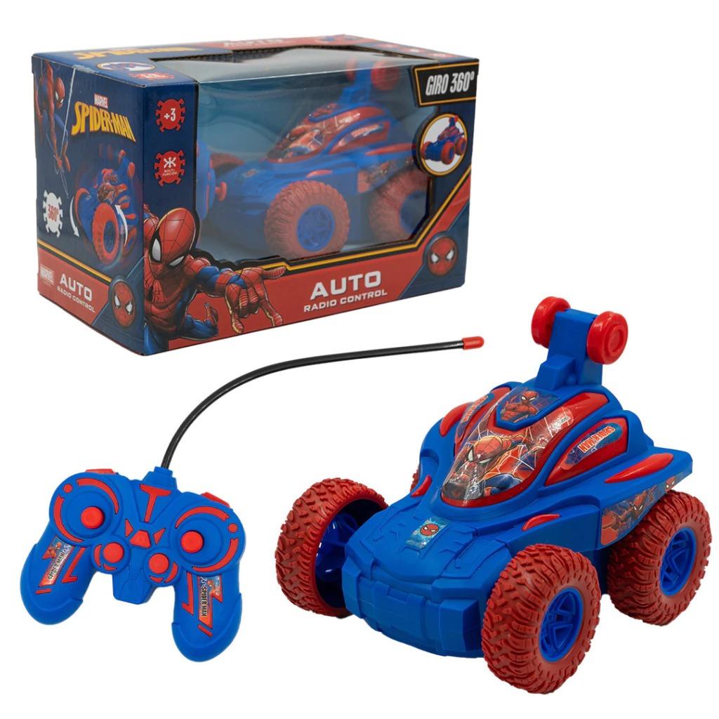 Auto Spiderman RC giro 360º-55298