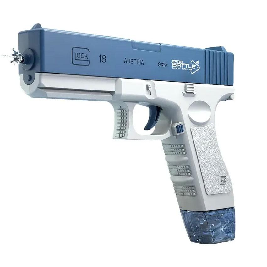 Pistola Agua a bateria Glock hidro-8880