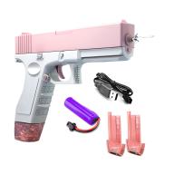 Pistola Agua a bateria Glock hidro-8880