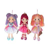 Muñeca de tela 38cm-6102