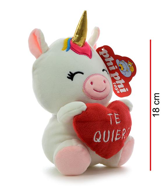 Unicornio y Koala con corazon 18cm-1700