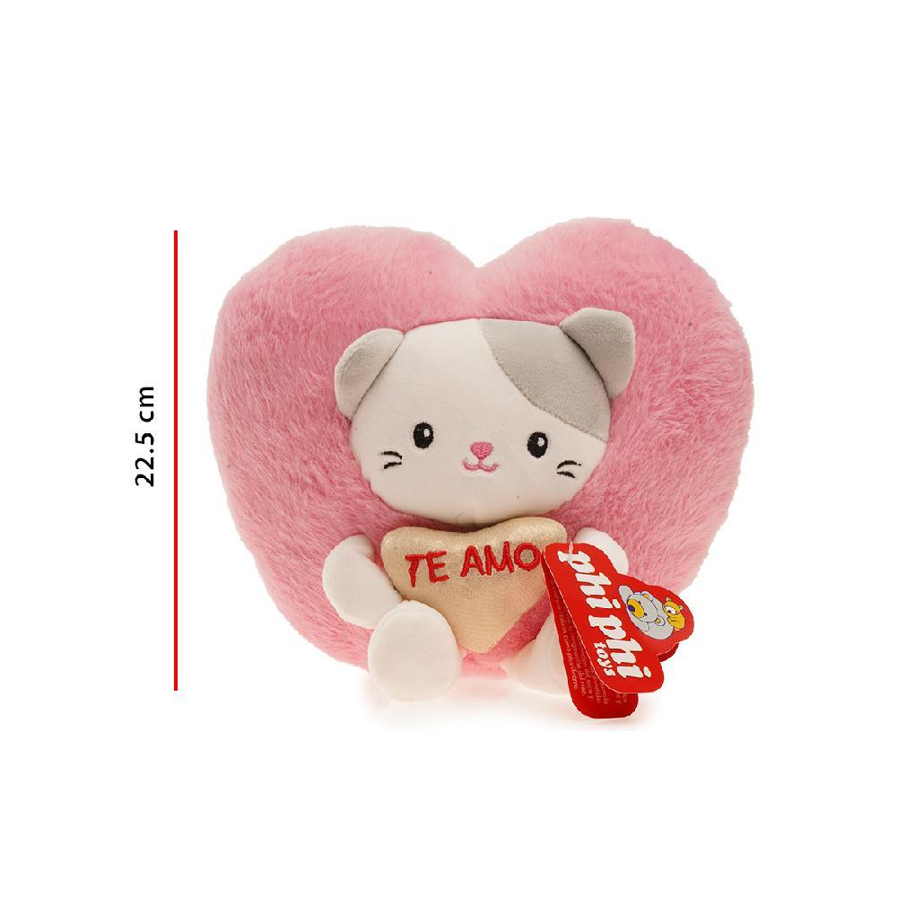 Corazon con cara de animales 20cm-8296