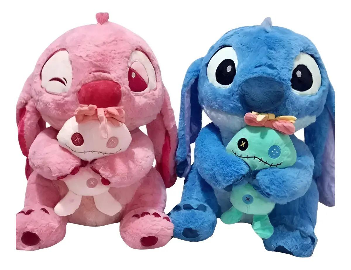 Peluche Sticth con muñeco 35cm