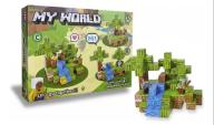 Set Cubo magnetico Minecraft 55pz