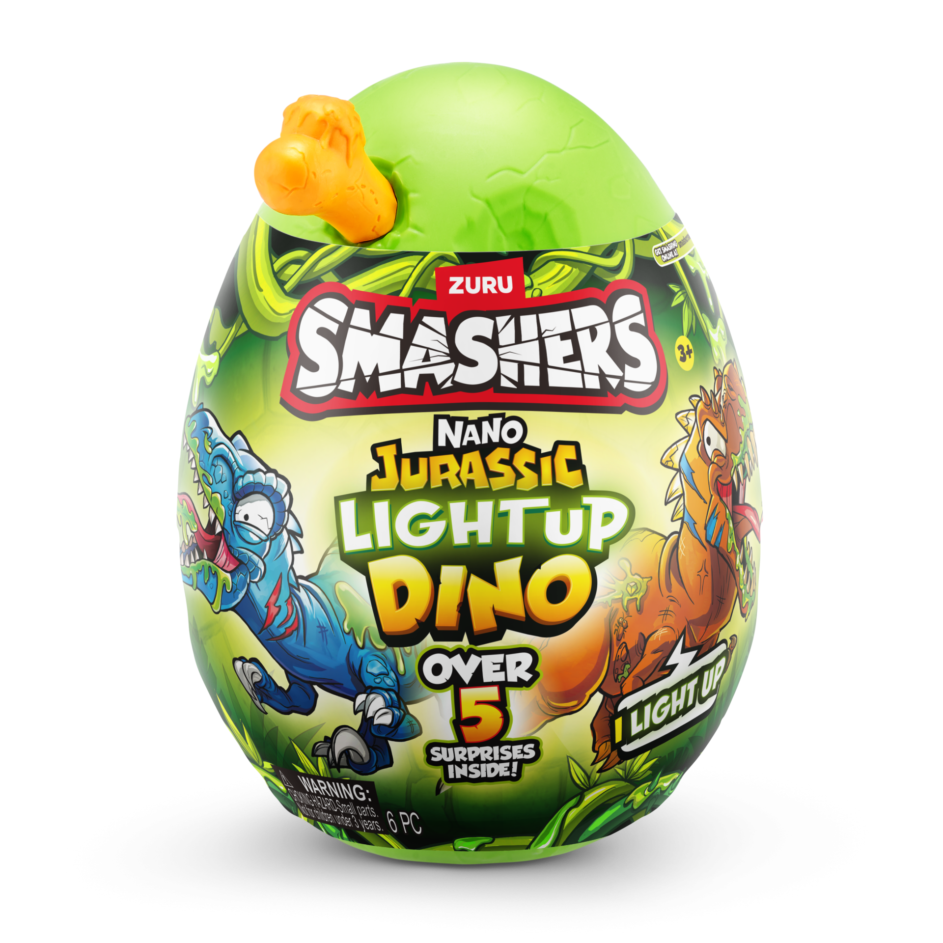 Smashers dino egg nano light up-7856