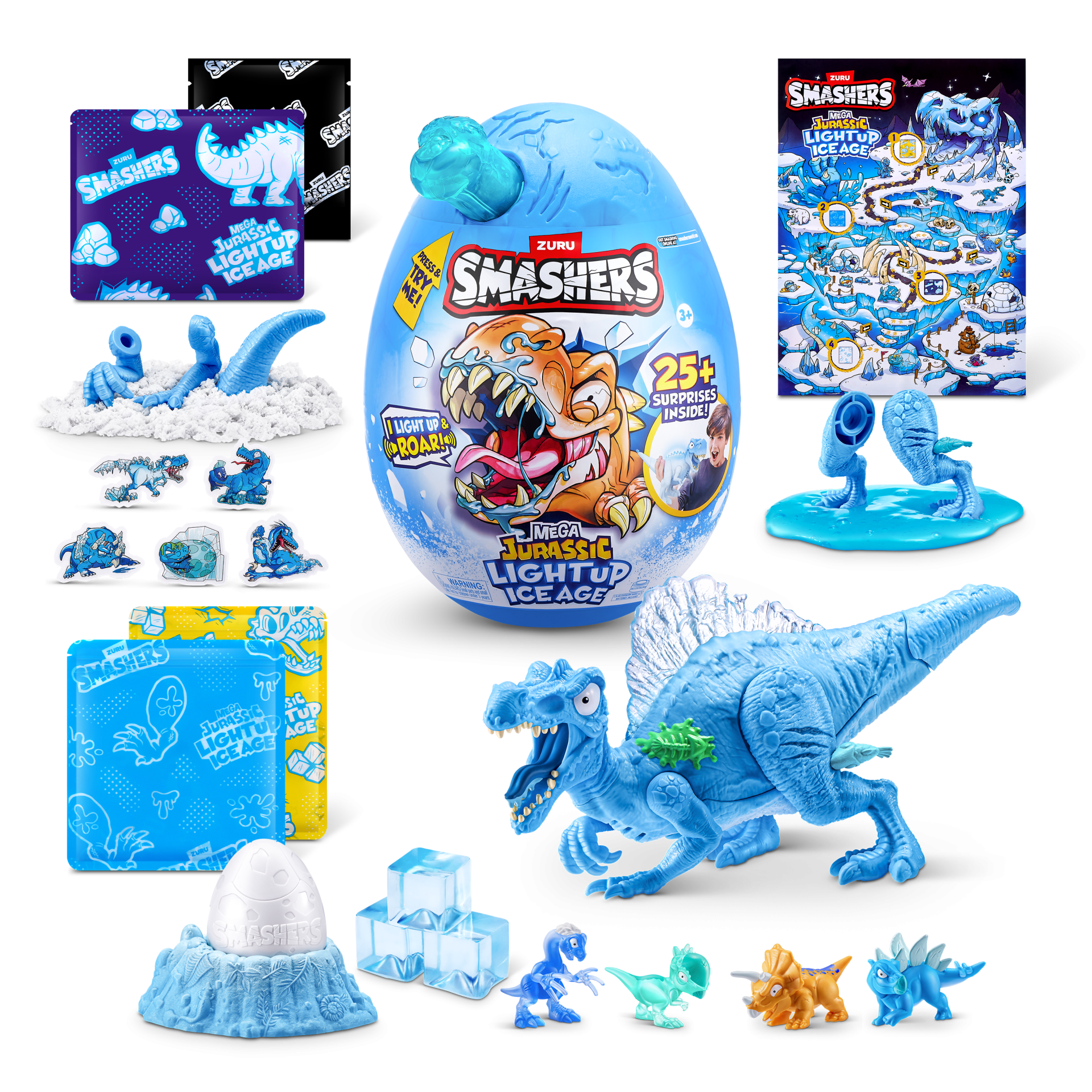 Smashers dino Ice Age-egg Mega 7971