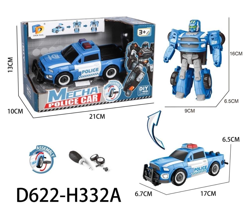 Police Car assembly 4mod -BL9879