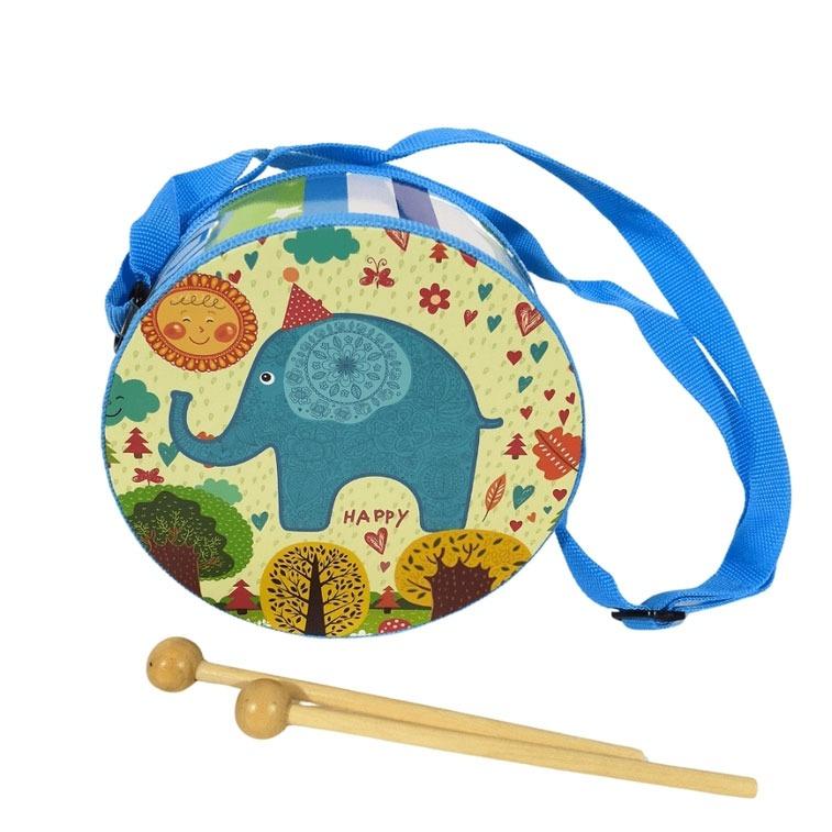 Tambor de madera colgante-BL10118