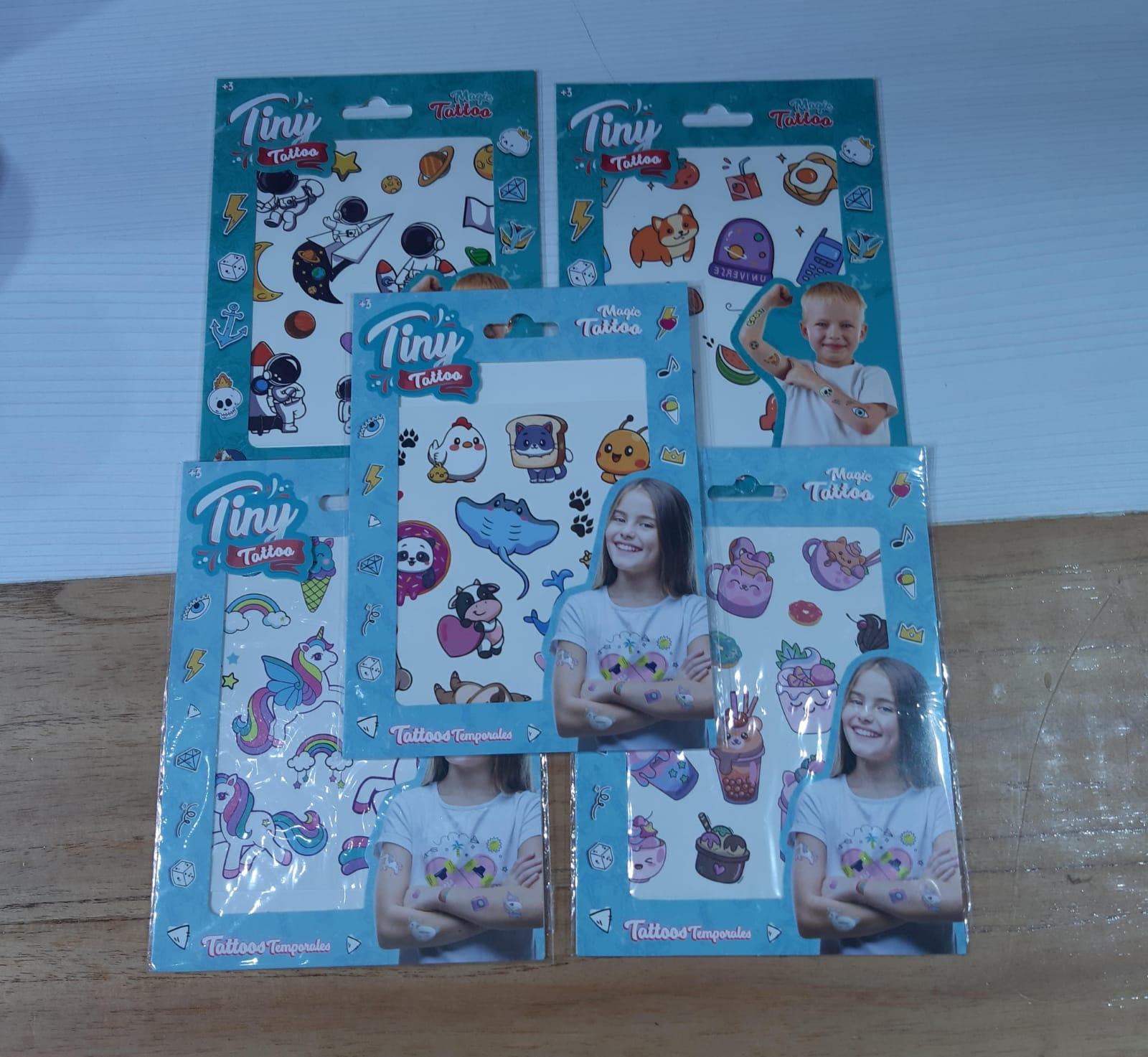 Set de tatuajes Tiny - 54610-