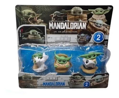 Baby Yoda Mandalorian x 3