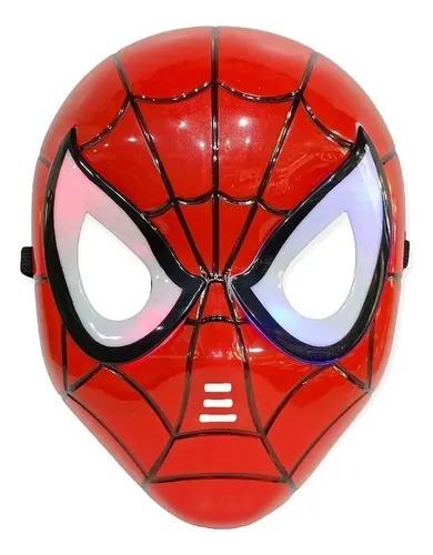 Mascara Spiderman plastica en bolsa