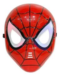 Mascara Spiderman plastica en bolsa