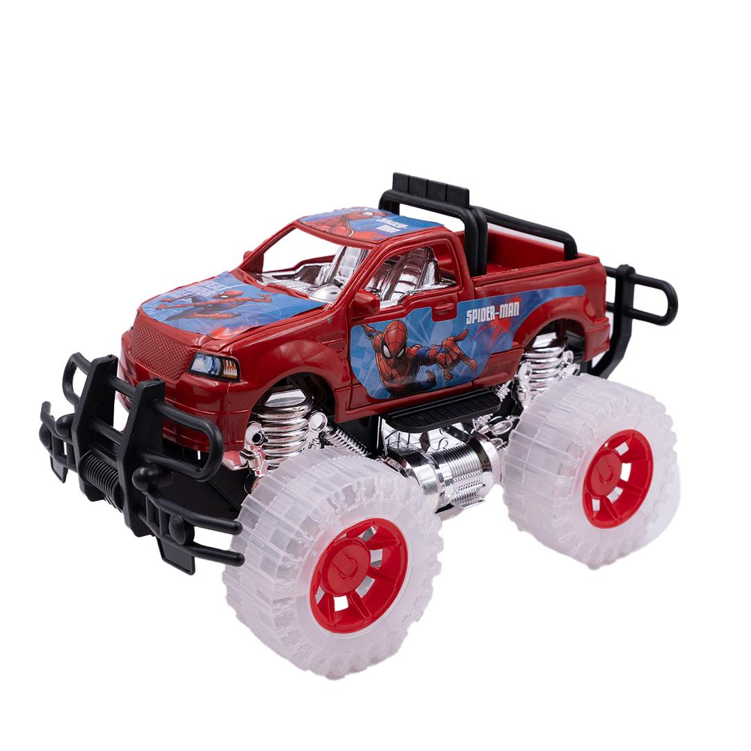 Camioneta a friccion c/luces spiderman-53966
