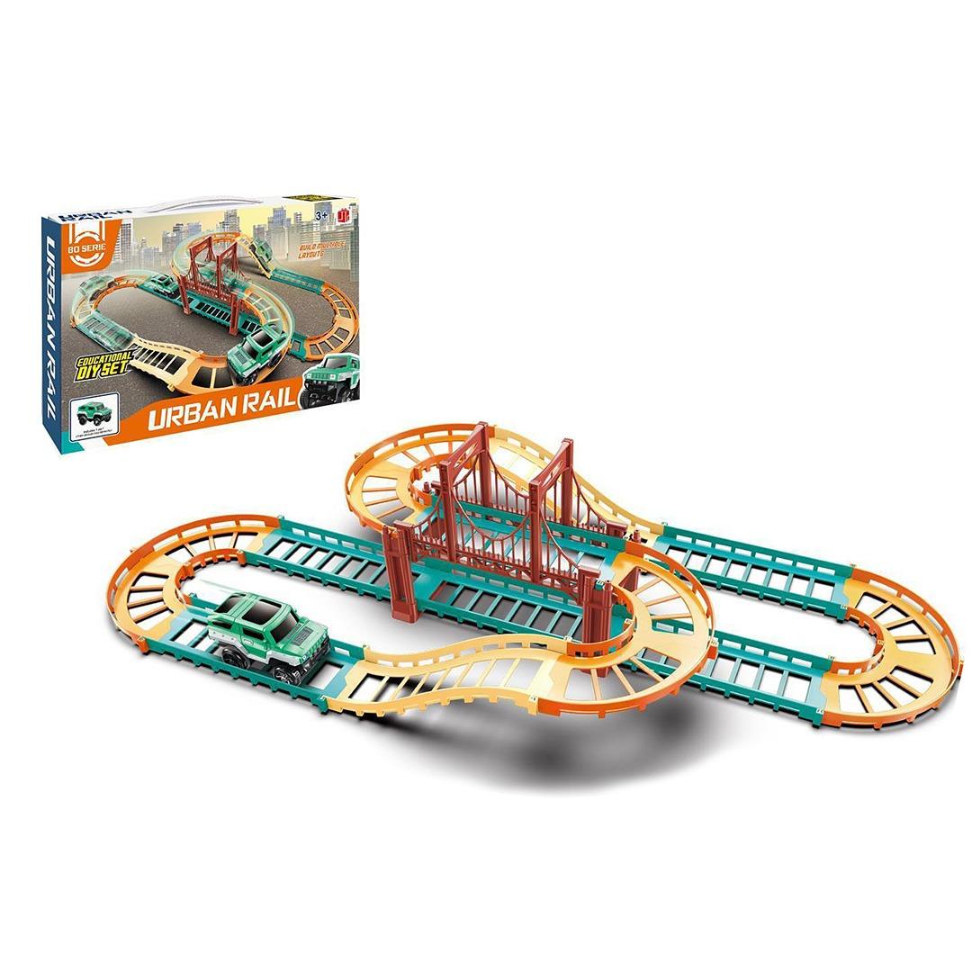 Super Pista con auto Urban Rail-53789