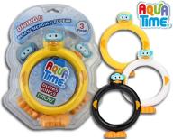 Aqua Time Ducks Rings-2725