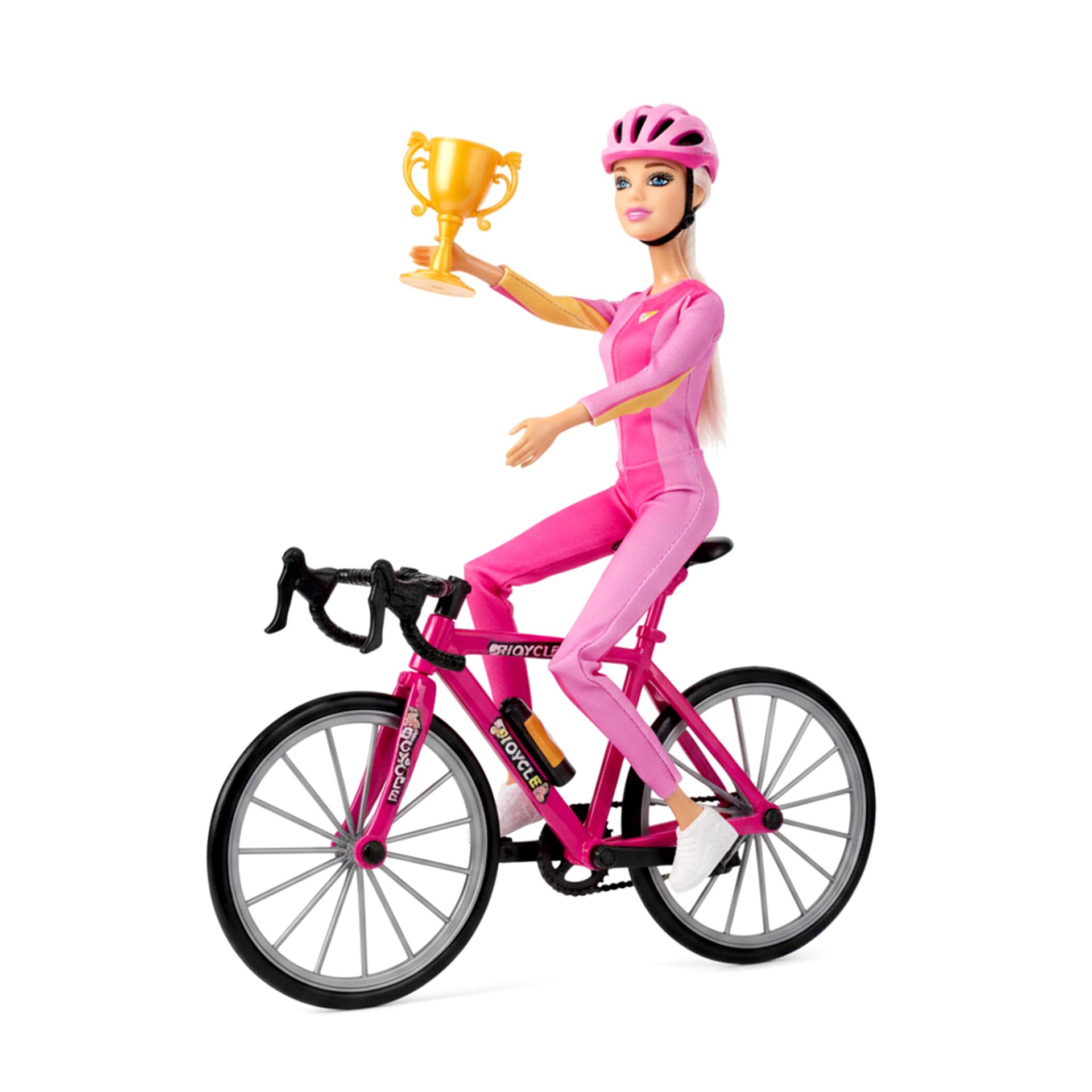 Muñeca Tiny y su bici deportiva-57550