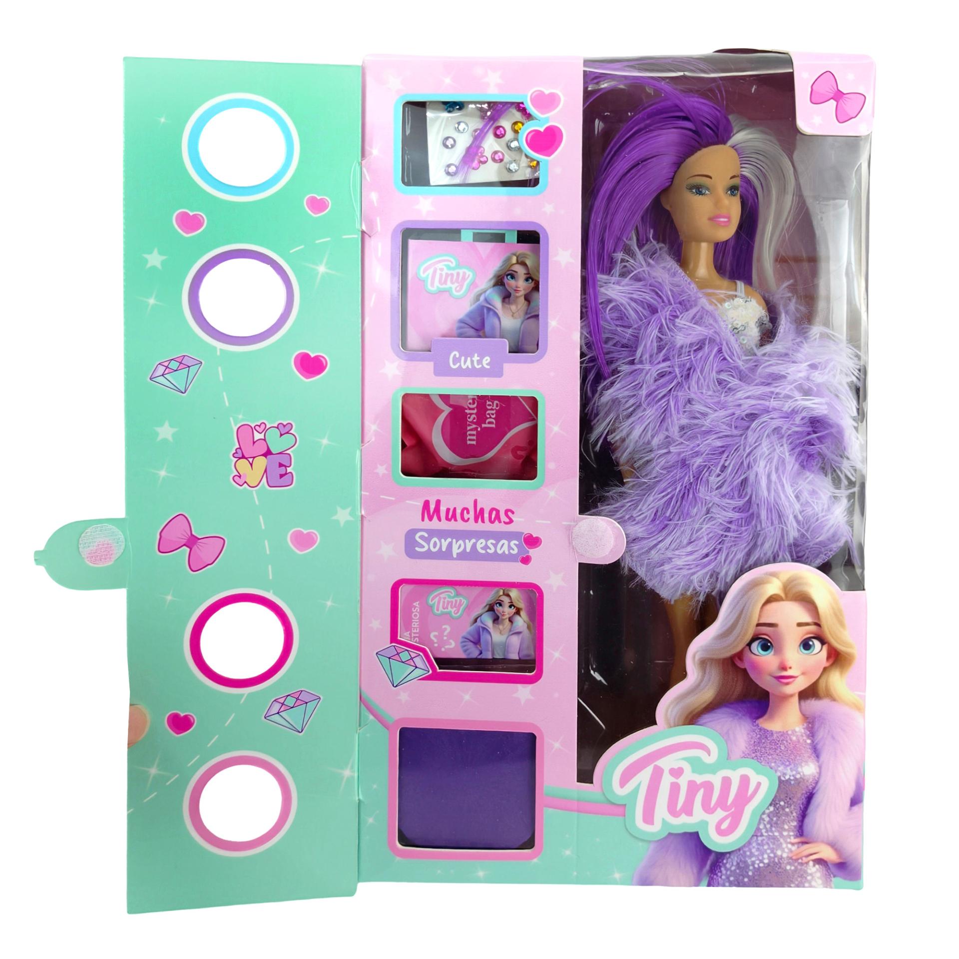 Muñeca Tiny Cabello cambia de color -57561