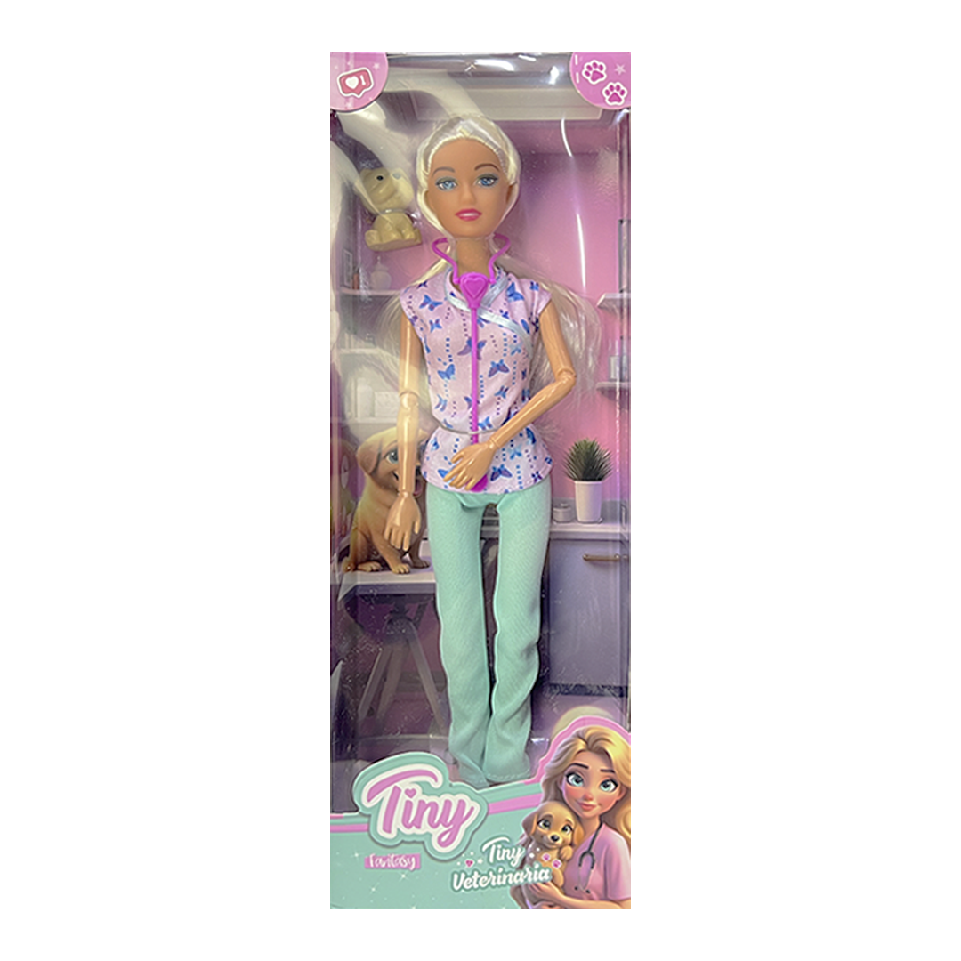 Muñeca Tiny Veterinaria-55853