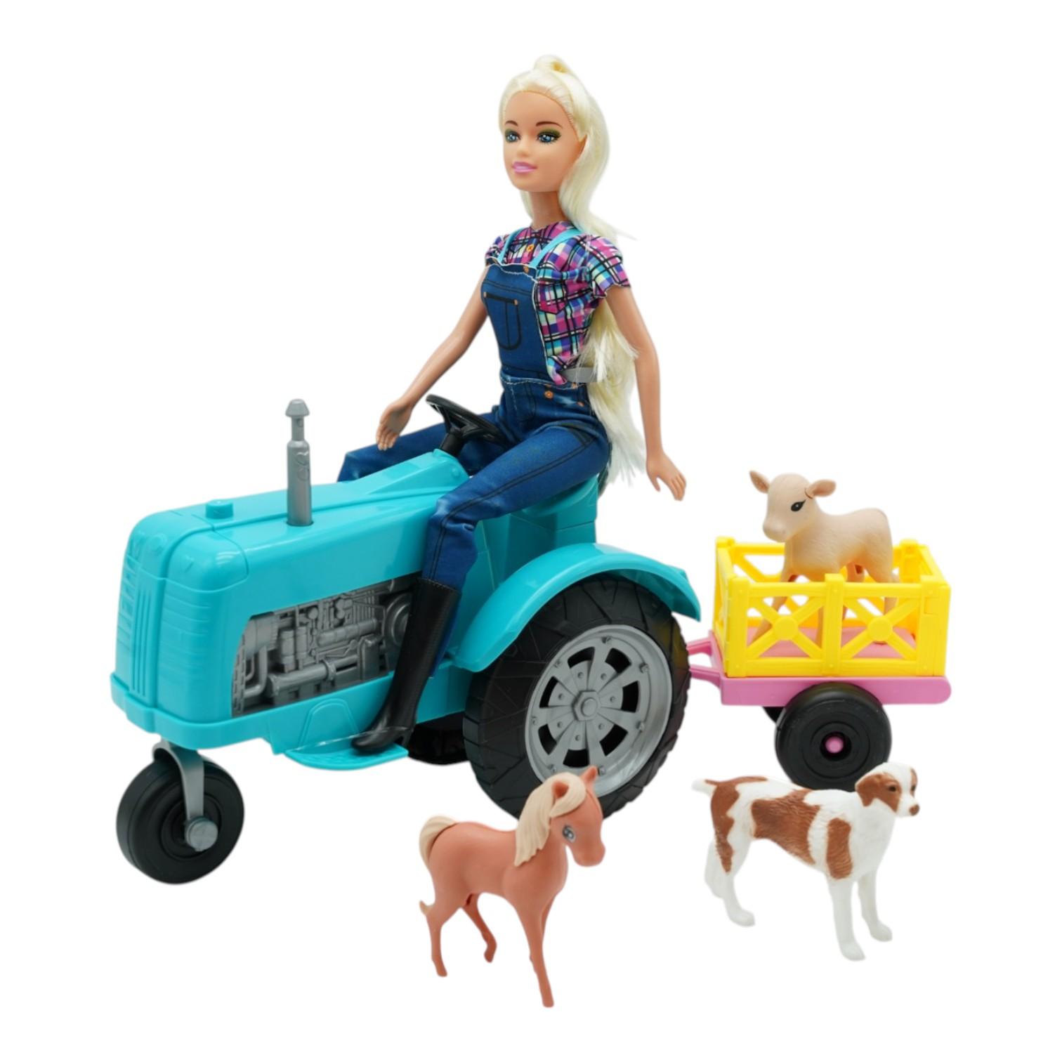 Muñeca TIny y su granja c/tractor-56663