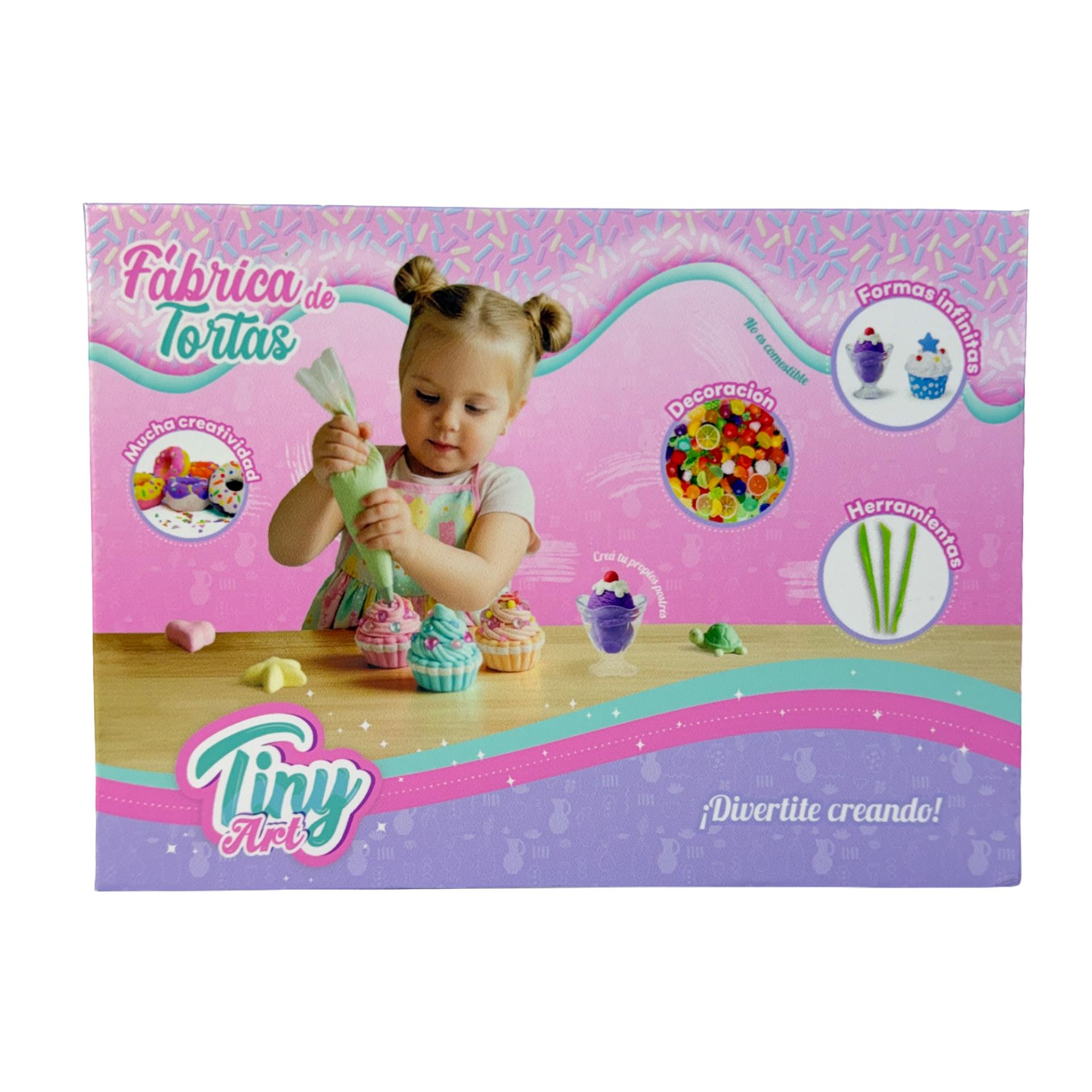 Fabrica de tortas cupcake con accesorios-57616