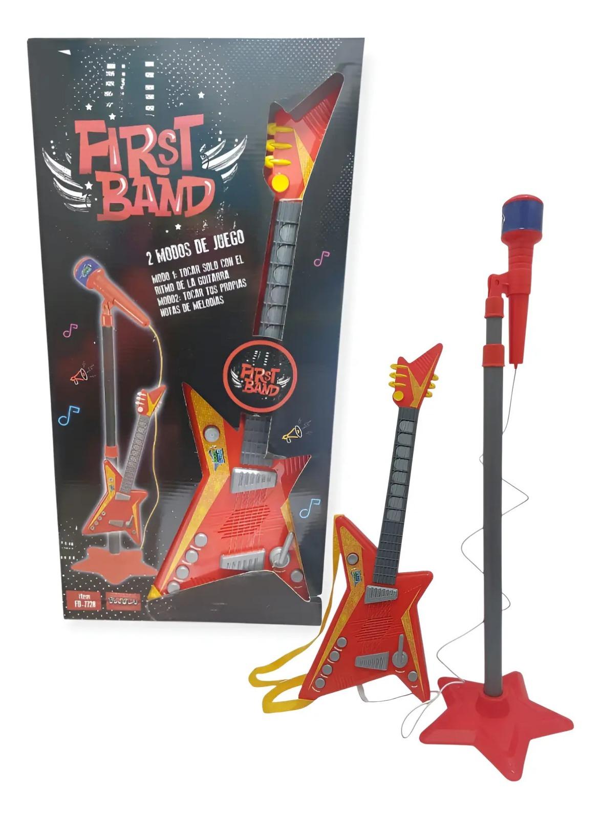Microfono de pie con guitarra- FD7728