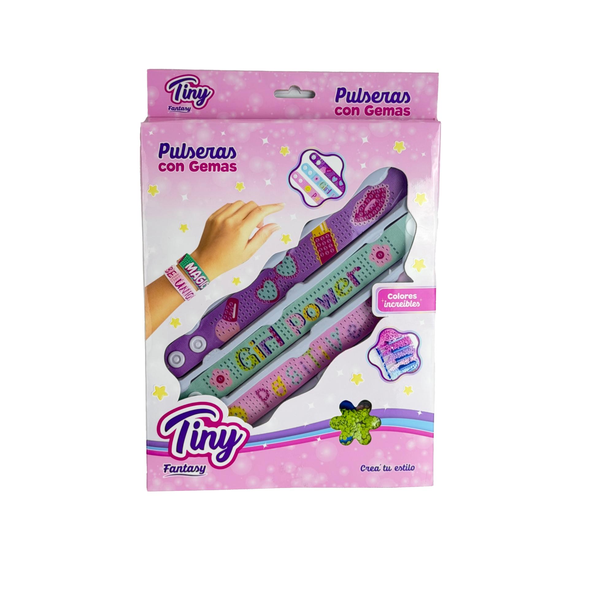 Set de pulseras con gemas - 56771