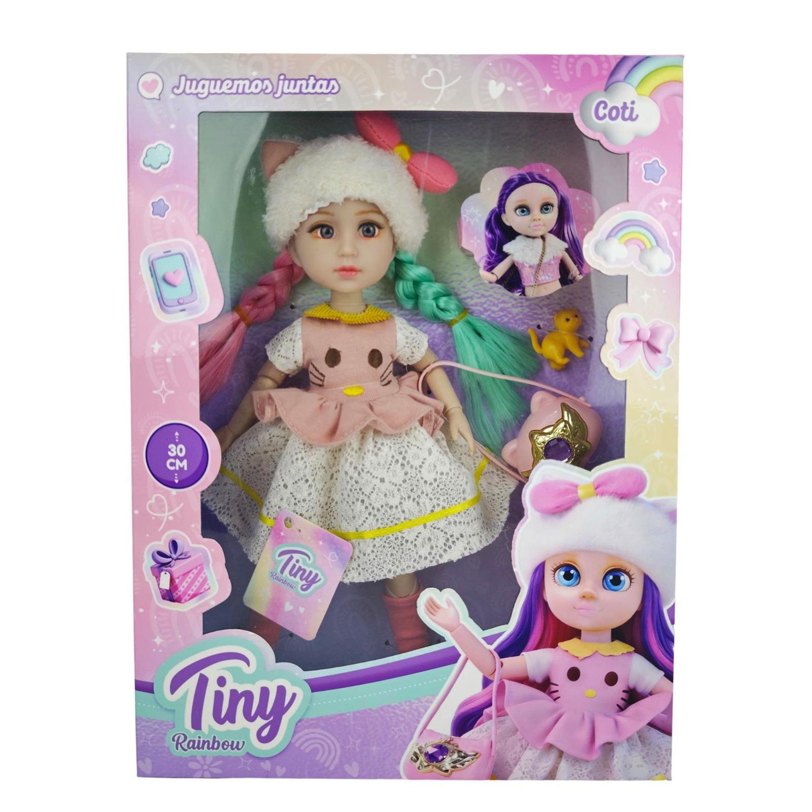 Muñeca Tiny Rainbow - 57278