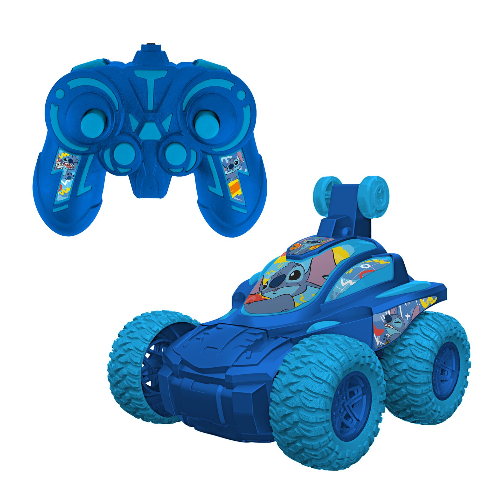 Auto RC giro 360º Stitch-57585
