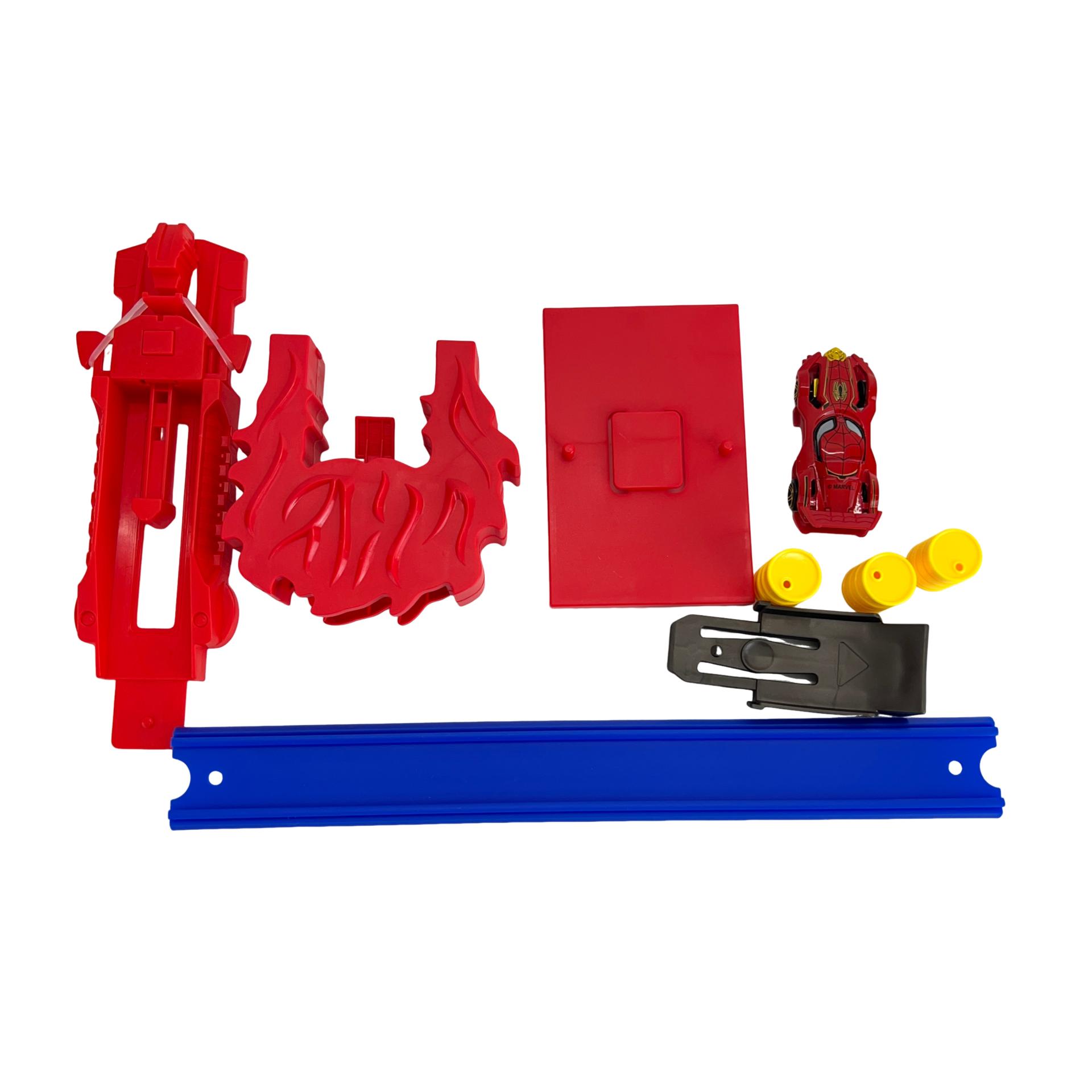 Set con lazador de autitos Spiderman-57604