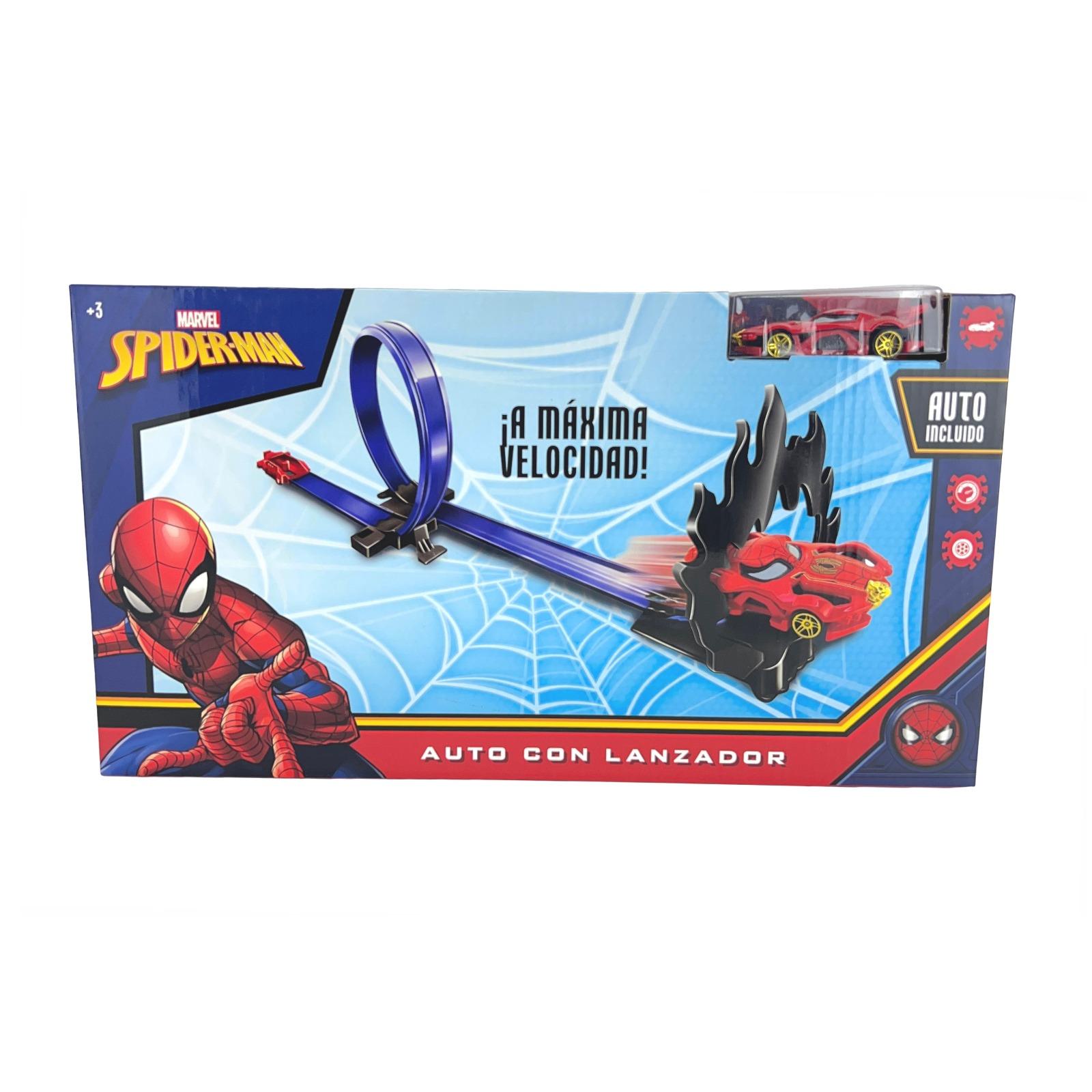 Pista lazador con giro 360 Spiderman-57605