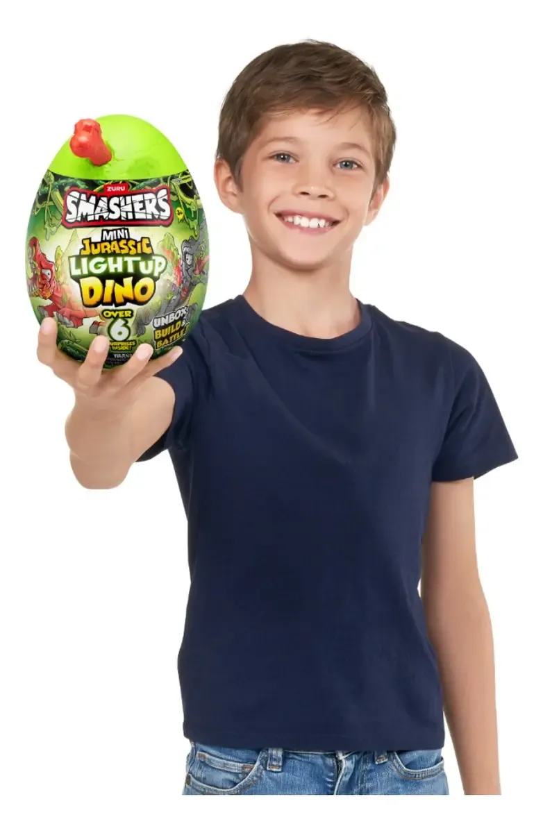 Smashers dino mini egg Light up-7855