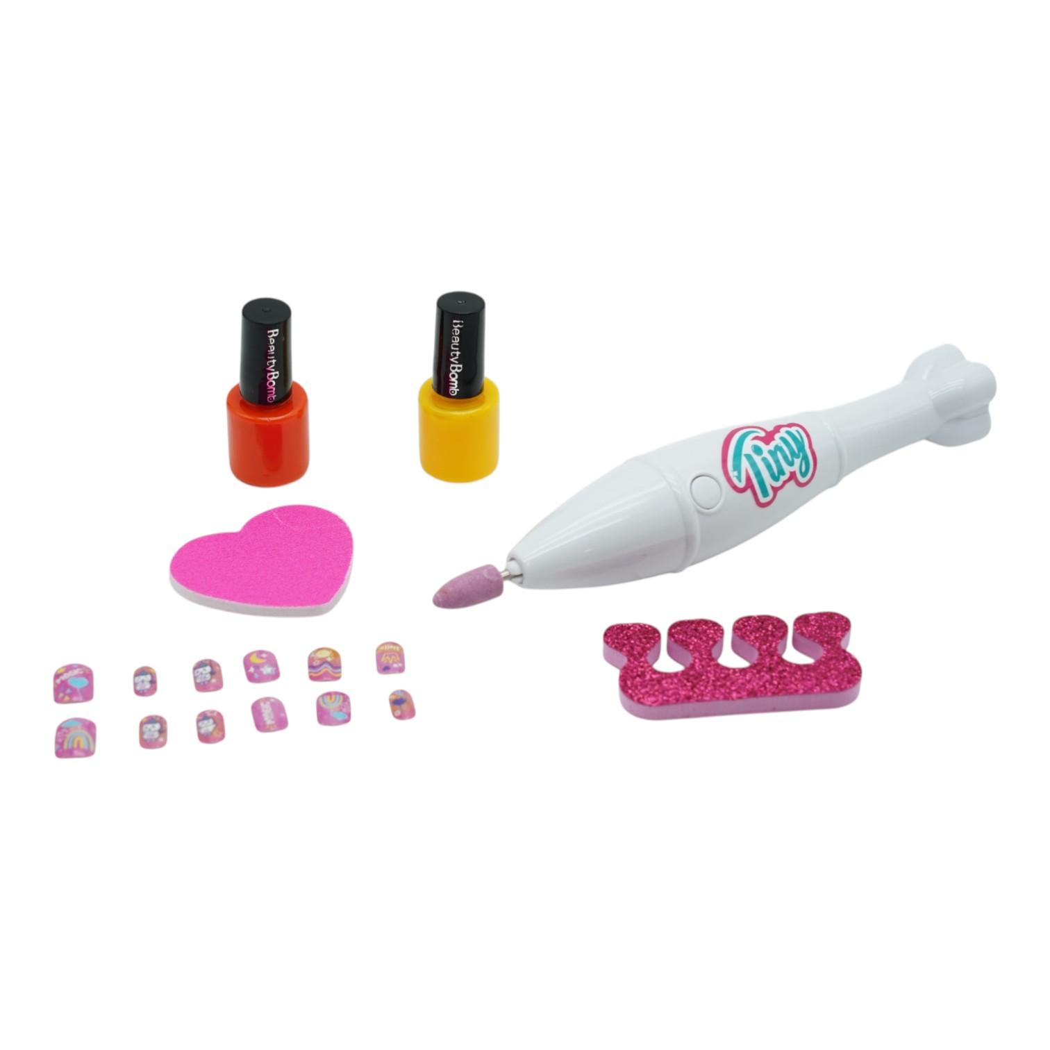 Set de uñas con lima electrica-56586