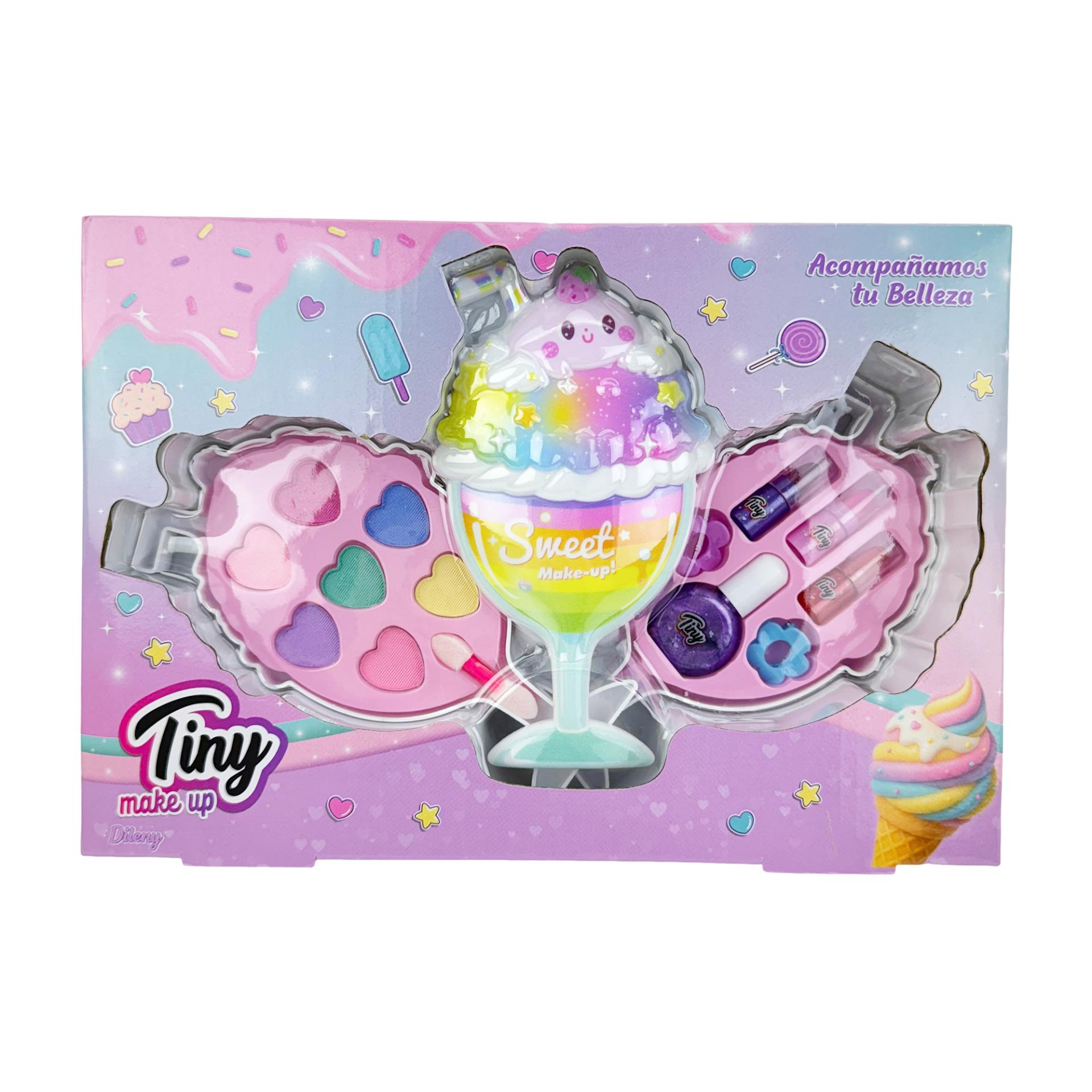 Set de maquillaje Arcoiris Malteada Tiny-3395
