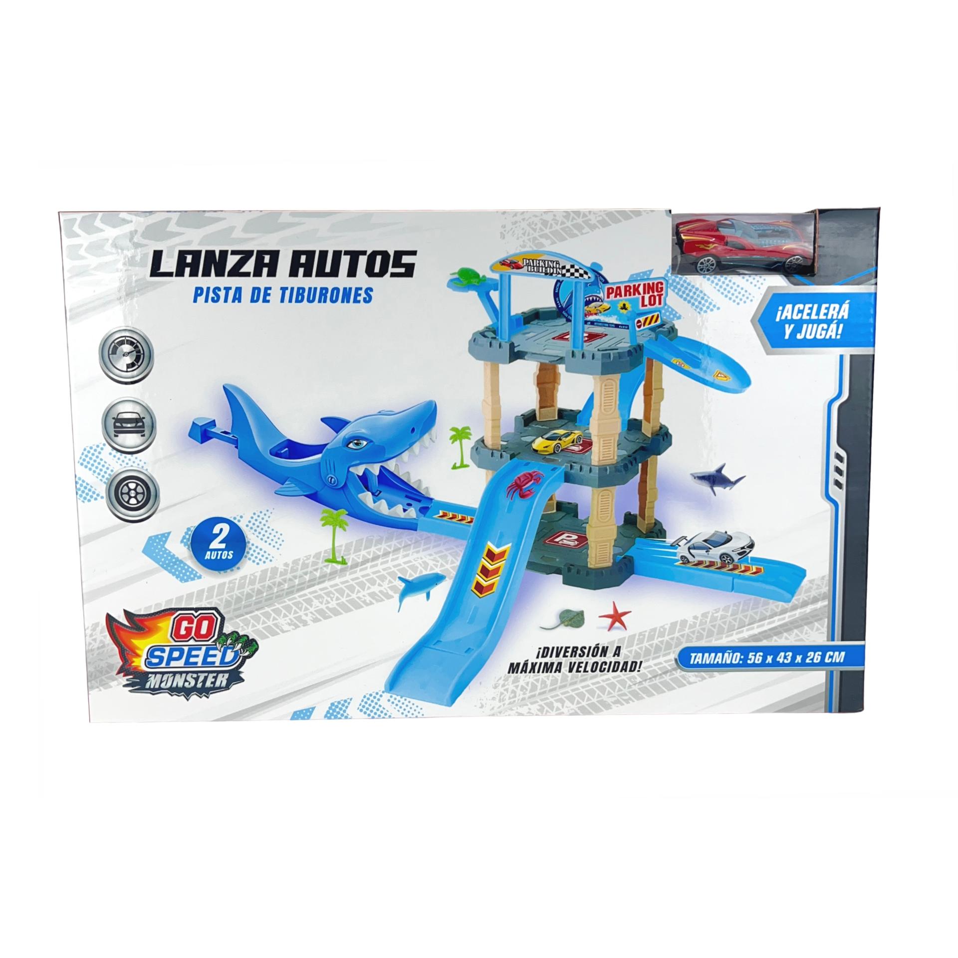 Set estacionamiento Tiburon con lanzador-57614