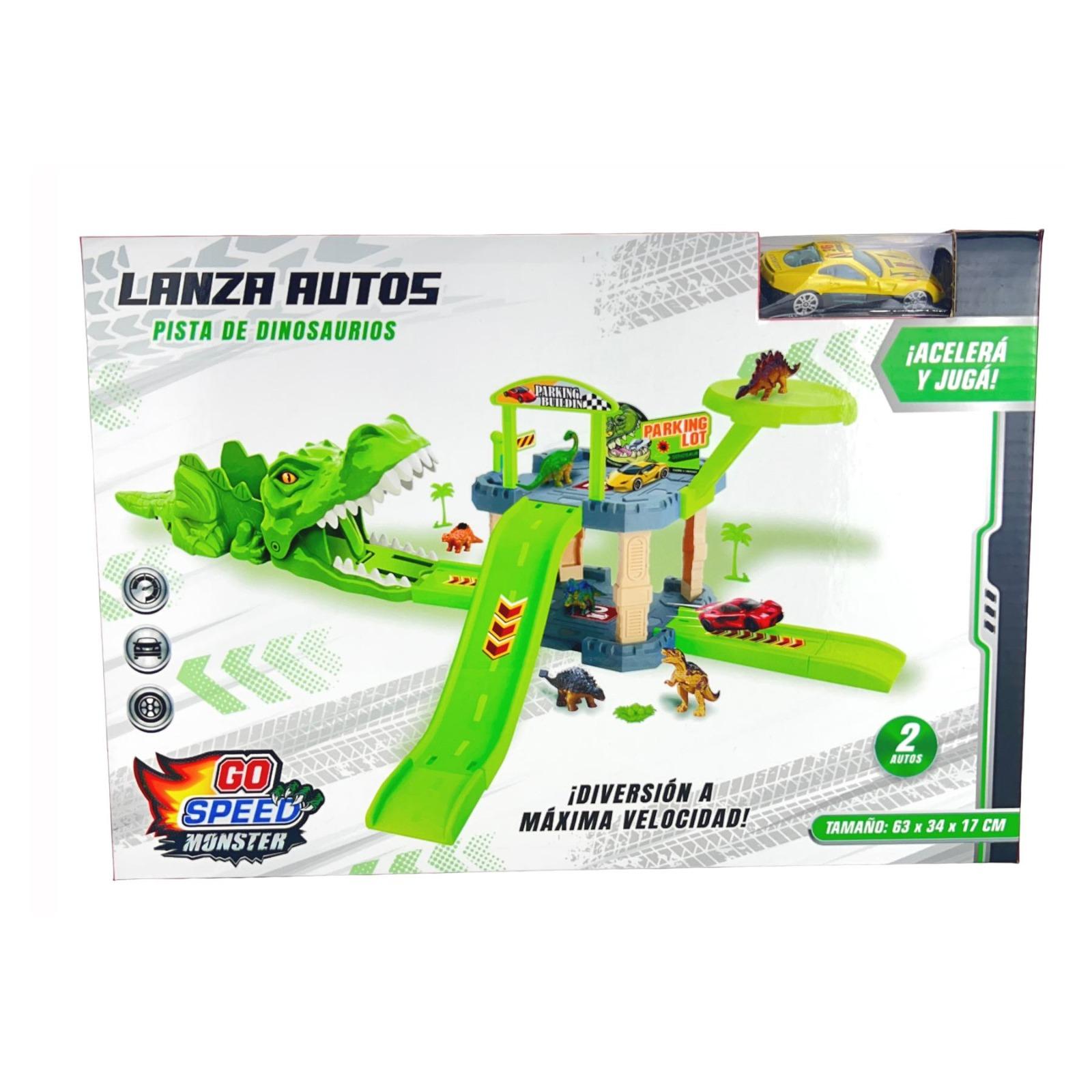 Set estacionamiento Dino con lanzador-57611