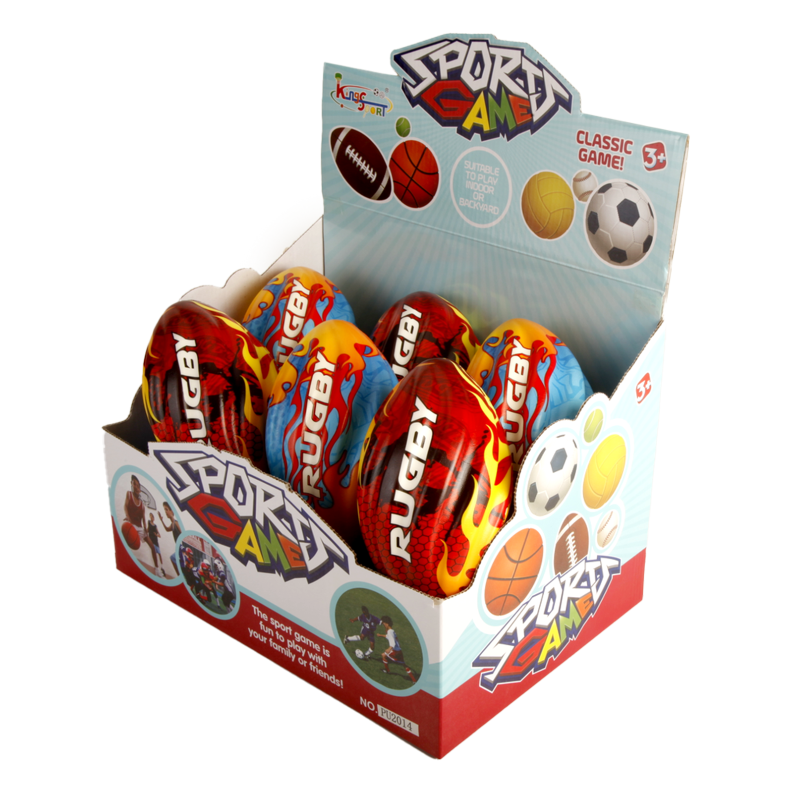 Pelota antistress Rugby-56040