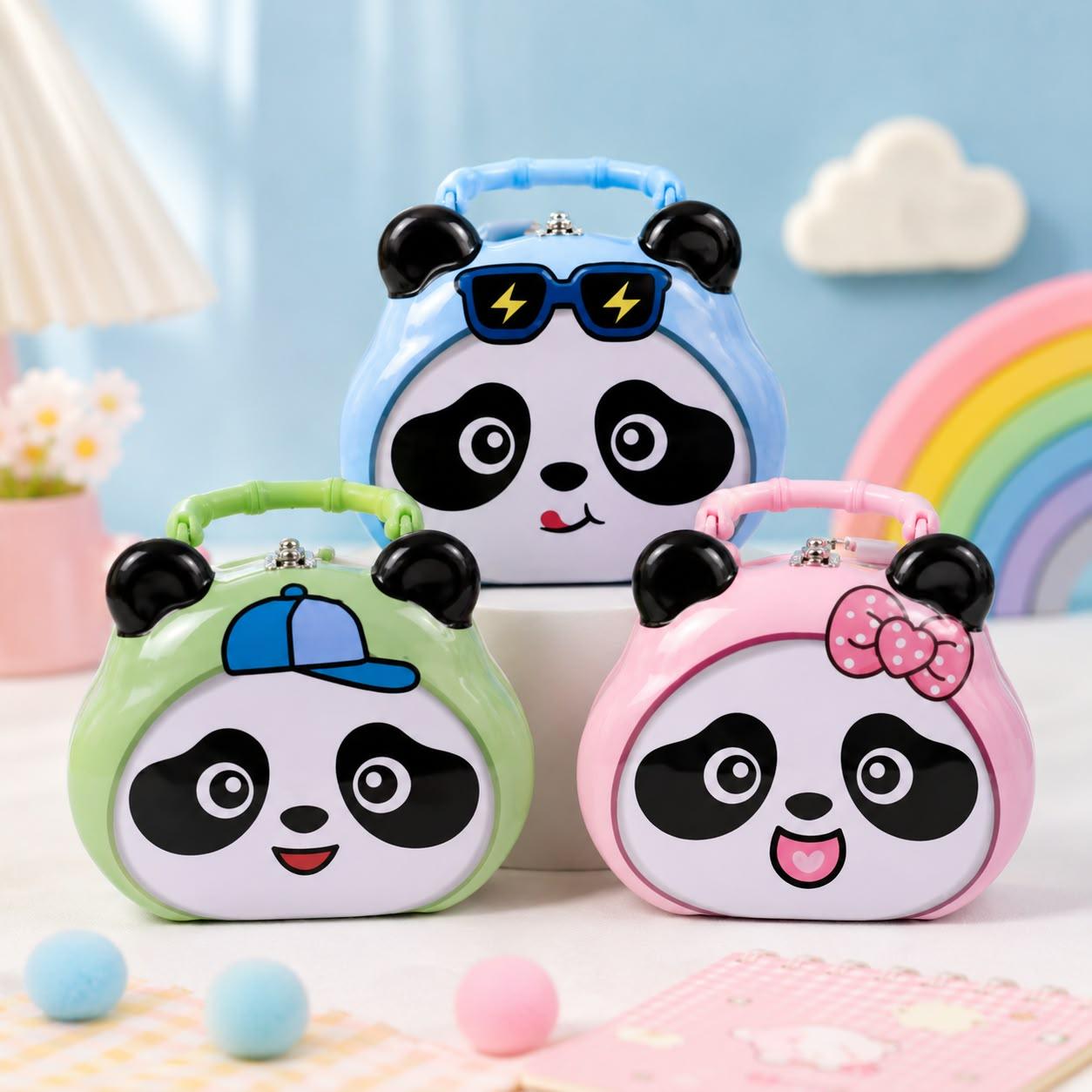 Lata alcancia Panda 3mod-SIS0038